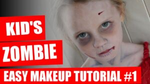 Diviértete con maquillaje para niños de zombies: crea looks terroríficos
